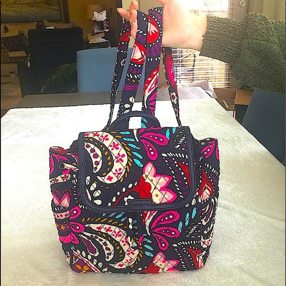 Vera Bradley Fun Color Backpack Purse- NWT